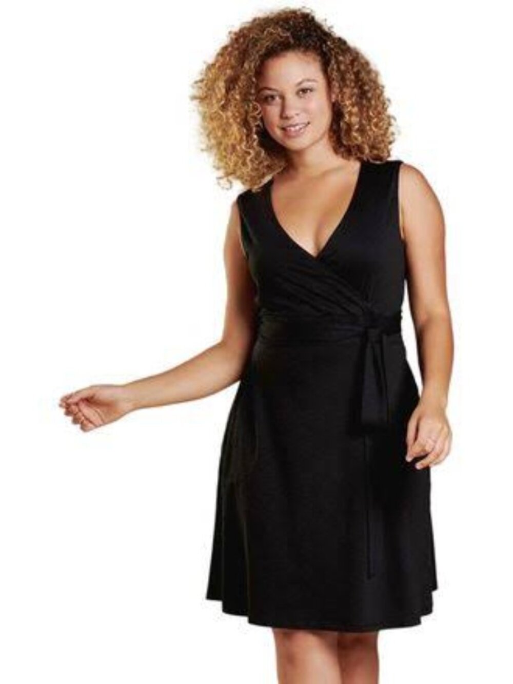 Toad & Co Cue Sleeveless Dress Faux Wrap